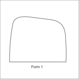 Felsen Form 1