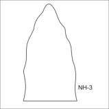 Felsen Form NH-3